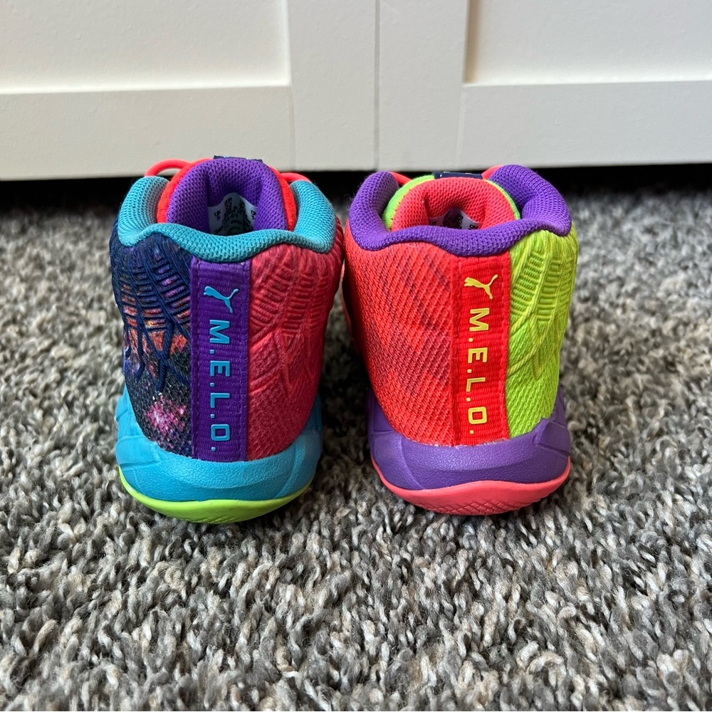 Puma Infant Kids Baby MB1 LaMelo Ball M.01 Be You Colorful Sneakers Baby Size 6C - Picture 2 of 9